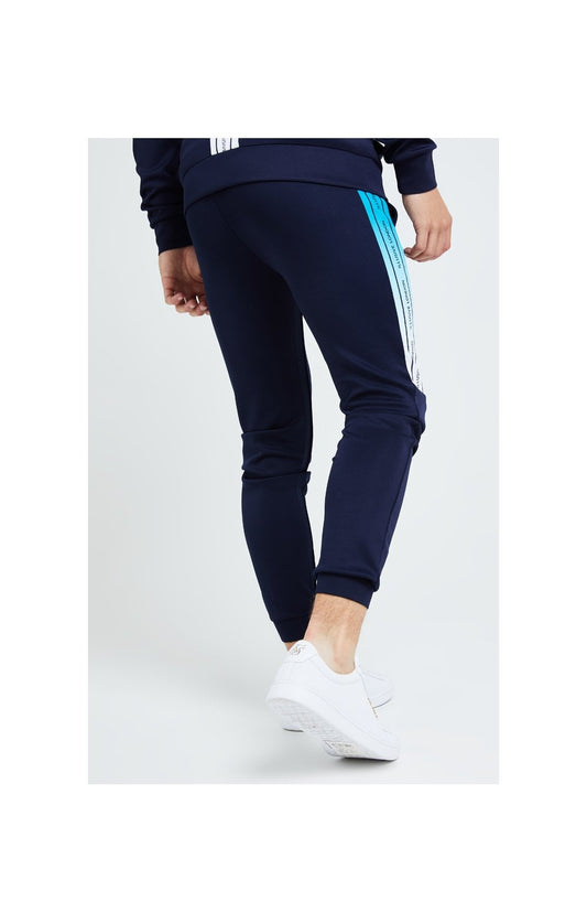 Illusive London Flux Taped Joggers - Navy & Blue