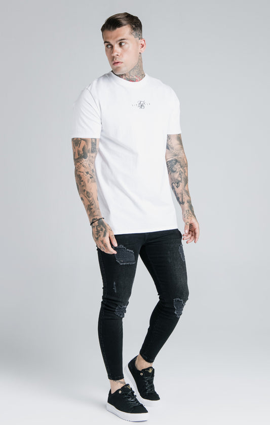 White Essential Muscle Fit T-Shirt
