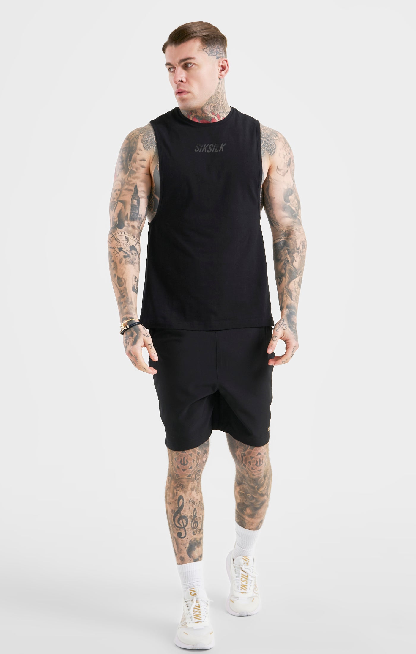 Laad de afbeelding in de Galerij viewer, Black Sports Carrier Vest (2)