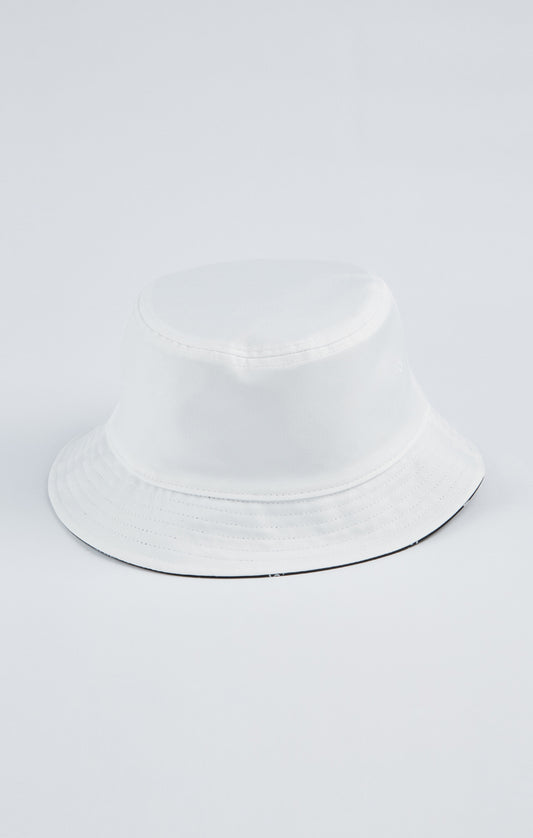 Black Reverse Aop Bucket Hat