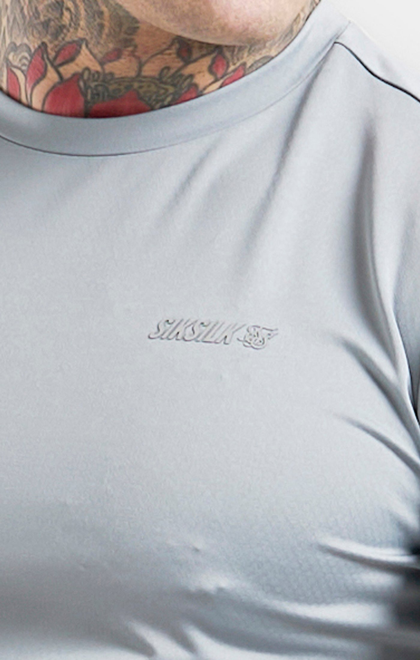 Laad de afbeelding in de Galerij viewer, Grey Sports Poly T-Shirt (1)