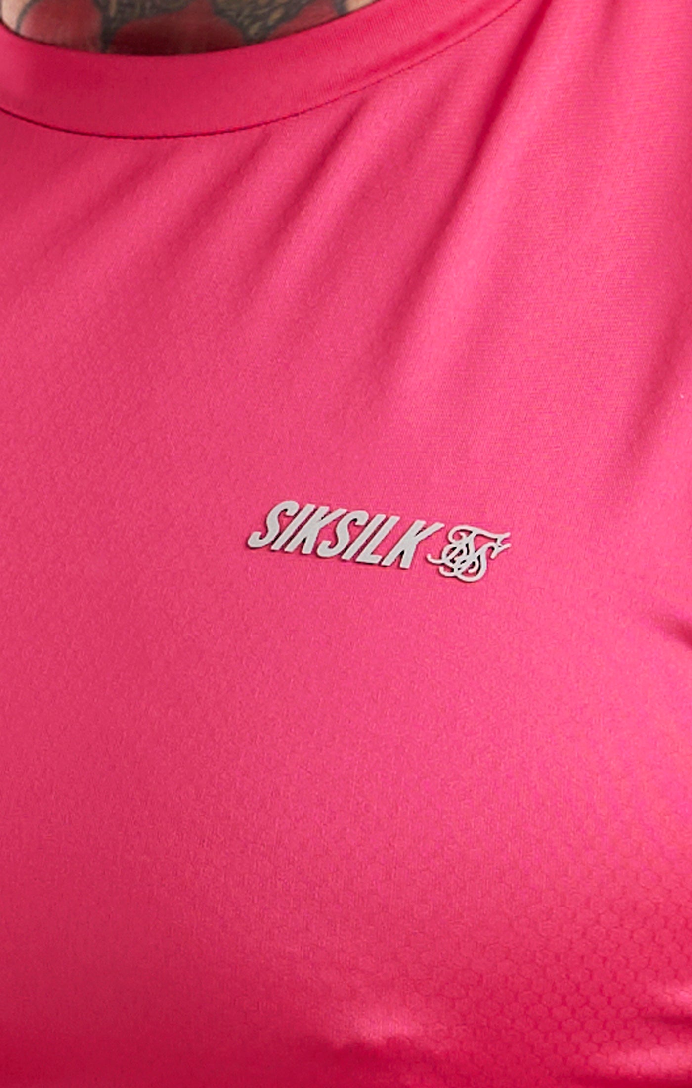 Laad de afbeelding in de Galerij viewer, Pink Sports Poly T-Shirt (1)