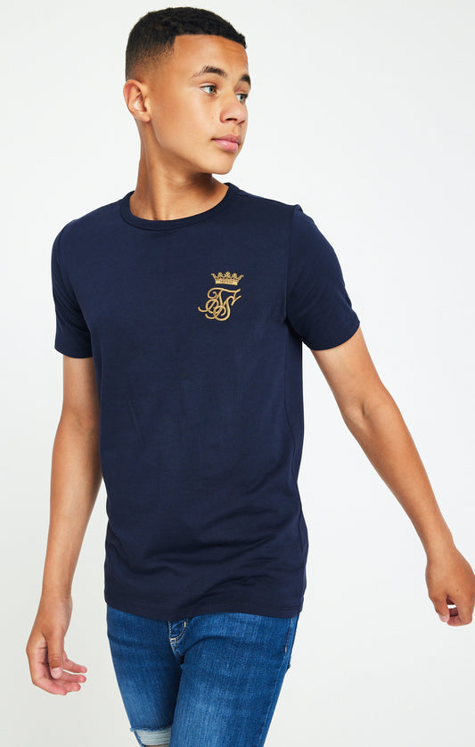 Messi X SikSilk Gym T-shirt - Navy