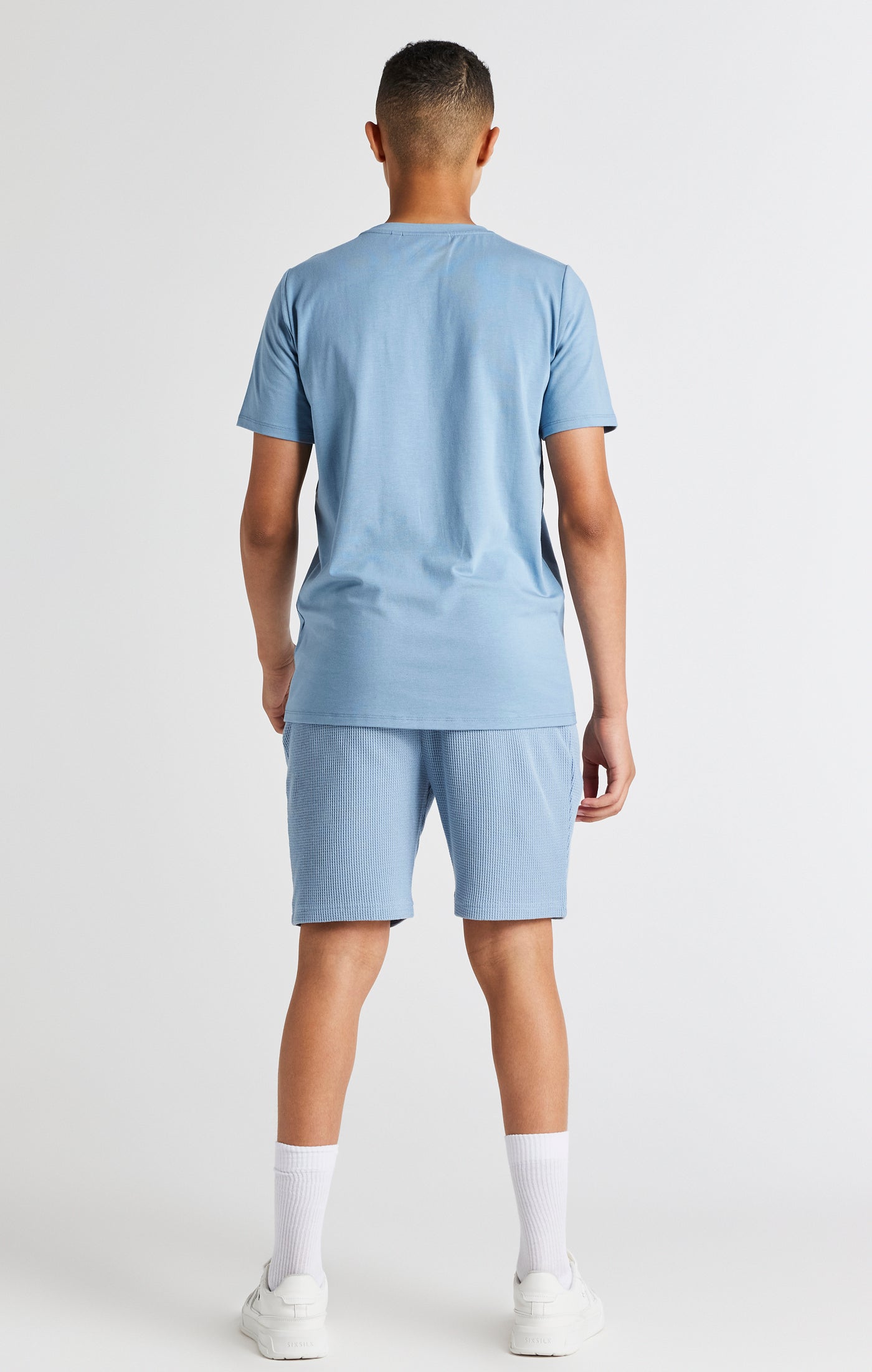 Laad de afbeelding in de Galerij viewer, Boys Grey Short Sleeve T-Shirt (4)