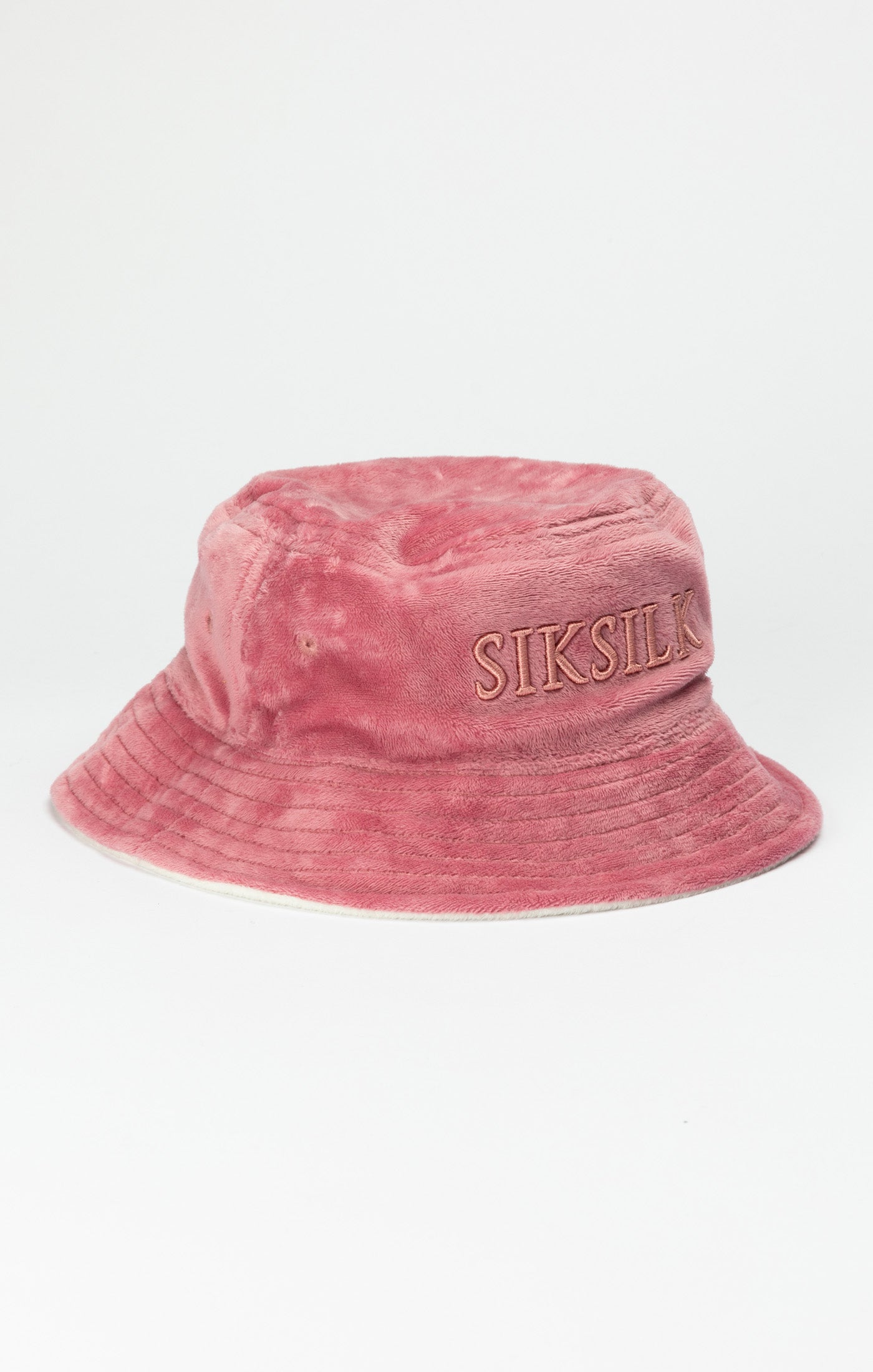 Laad de afbeelding in de Galerij viewer, Ecru/Pink Reversible Bucket Hat (3)