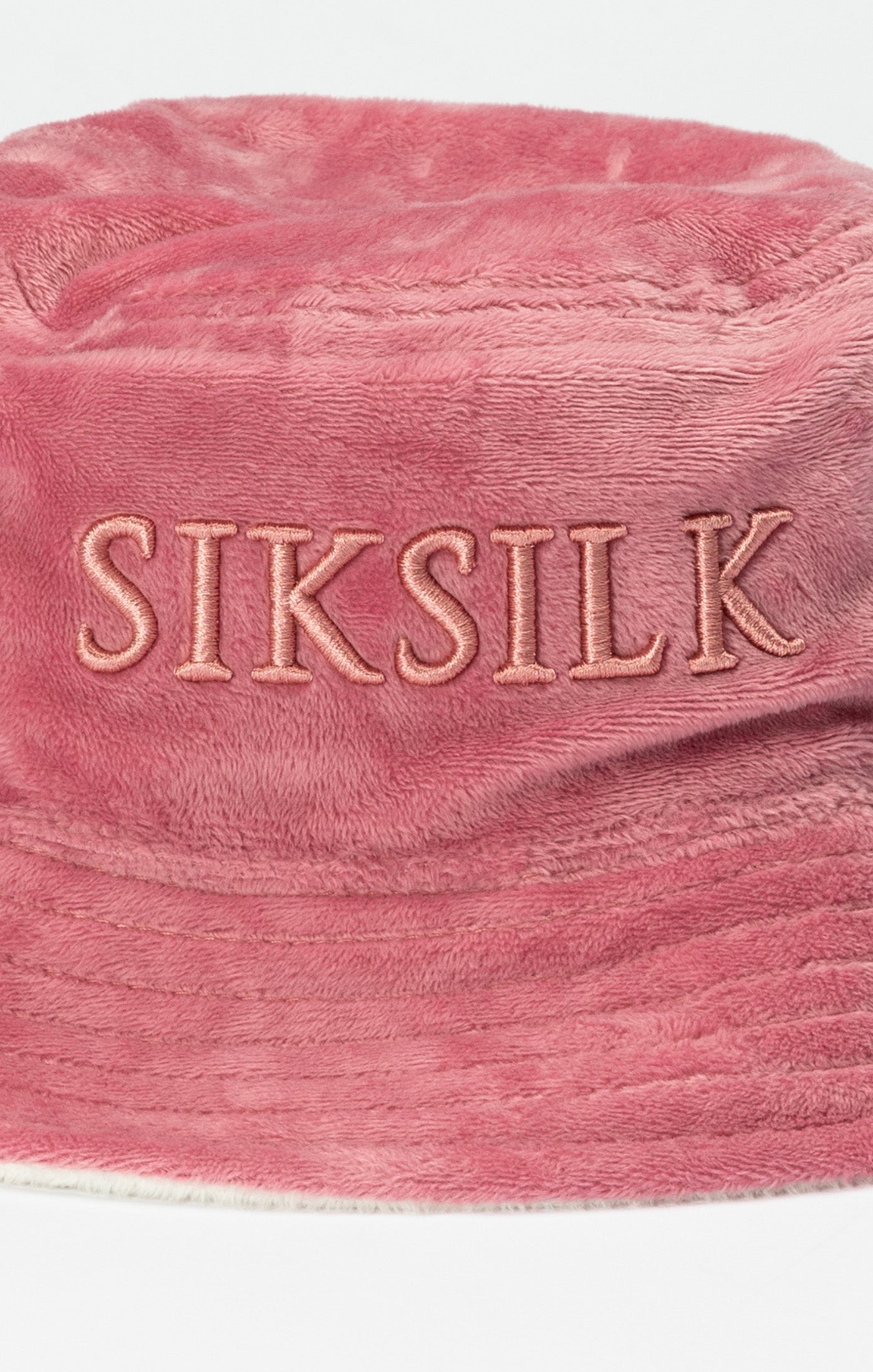 Laad de afbeelding in de Galerij viewer, Ecru/Pink Reversible Bucket Hat (4)