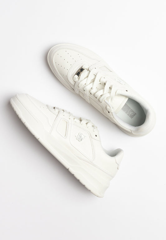 Off White Low Top Court Trainer