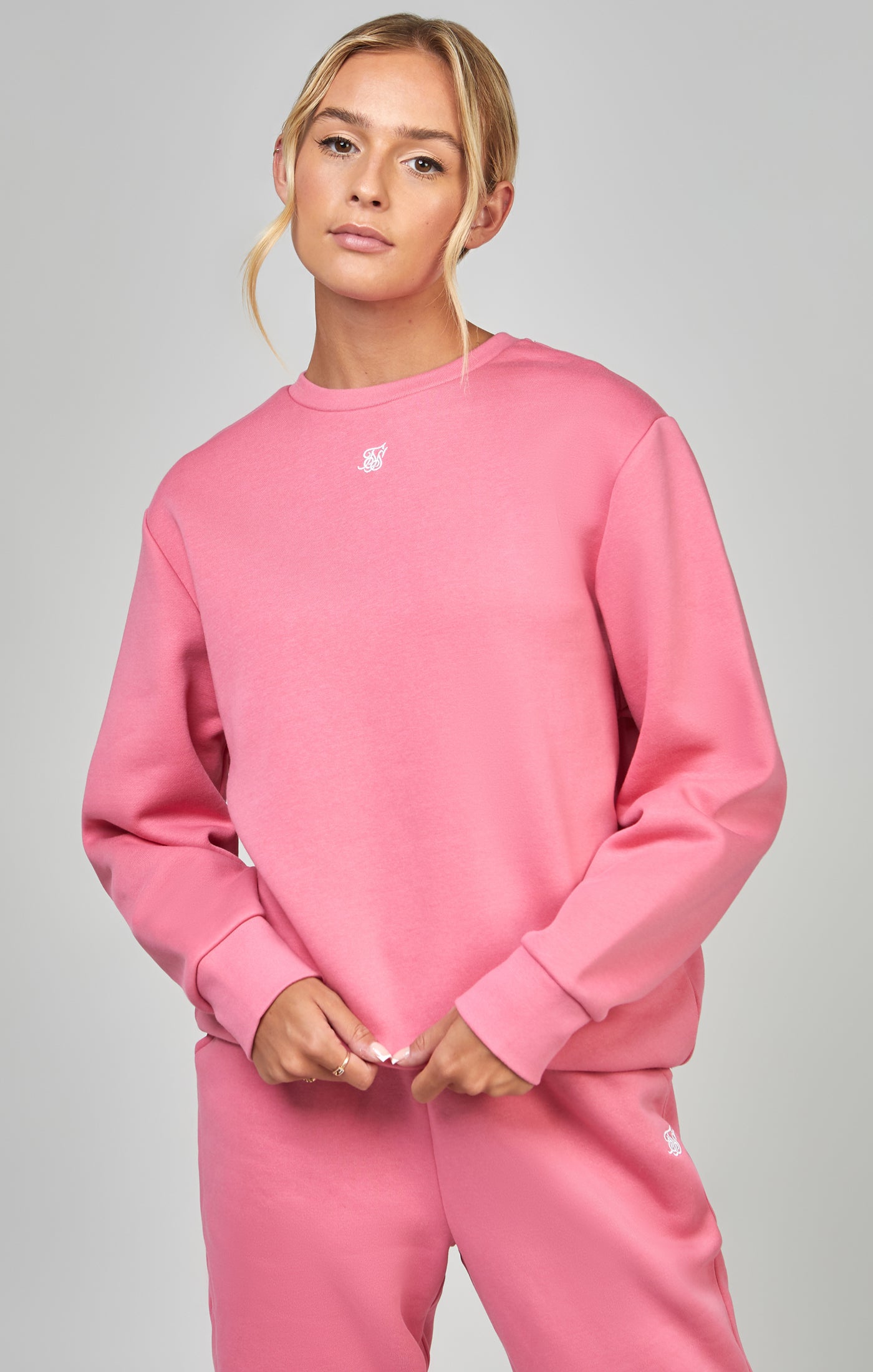 Laad de afbeelding in de Galerij viewer, Essentials - Roze sweatshirt