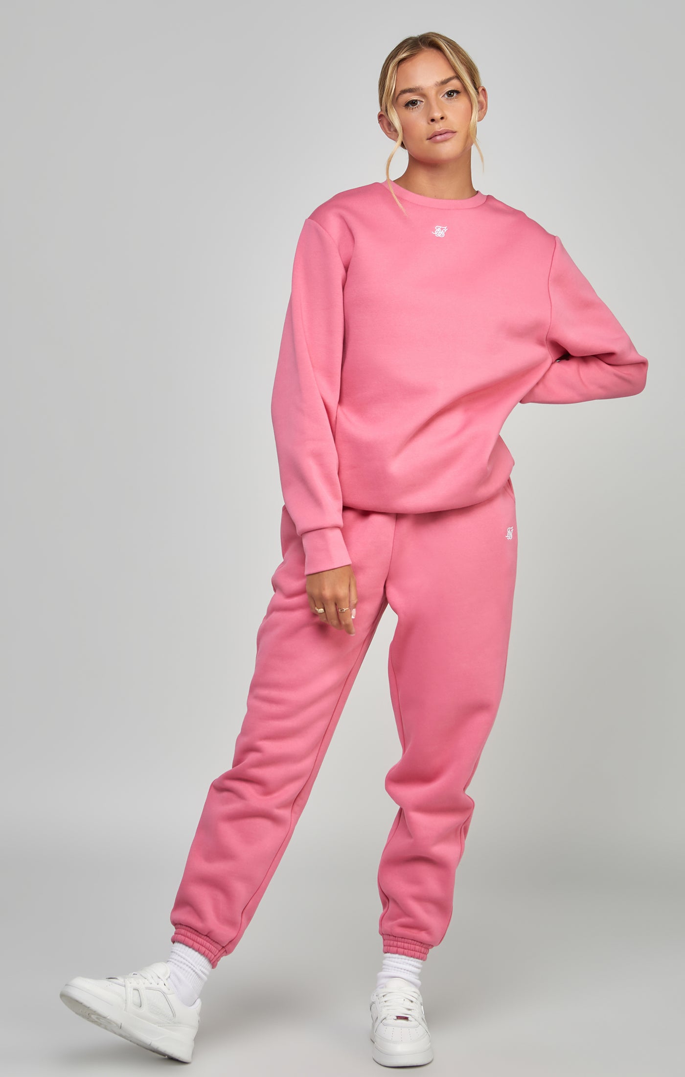 Laad de afbeelding in de Galerij viewer, Essentials - Roze sweatshirt (3)