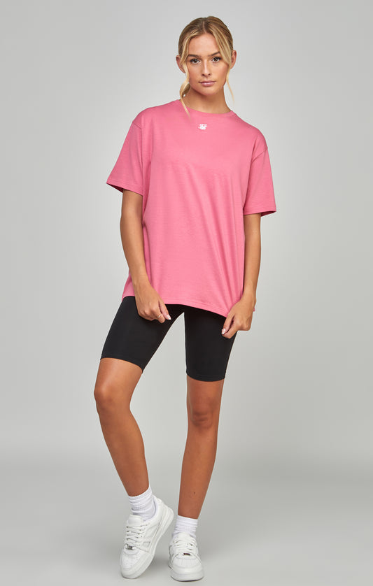 Essentials - Roze Boyfriend fit T-shirt